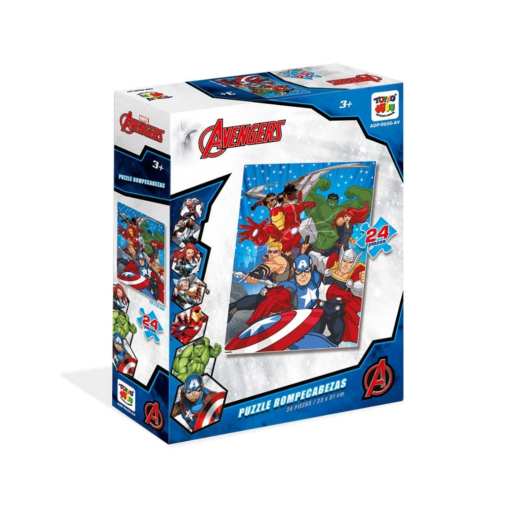 Puzzle 24 Piezas Avengers Tienda Copec