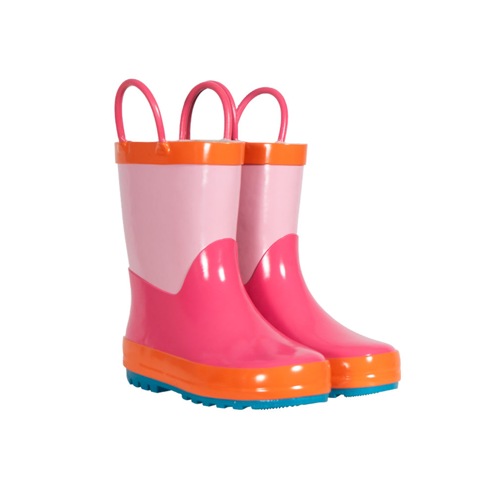 Botas de Agua Infantil Rosada