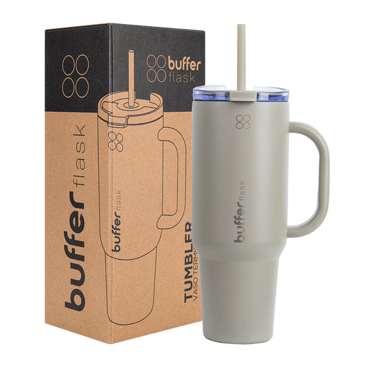 Botella Térmica Mug Buffer Acero Inoxidable 1,2 Lt Frio Y Calor Mocha