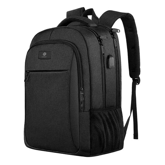 Mochila Notebook Hardley Impermeable Antirrobo Negro