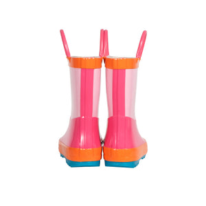 Botas de Agua Infantil Rosada