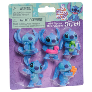 Stitch Pack De 5 Mini Figuras