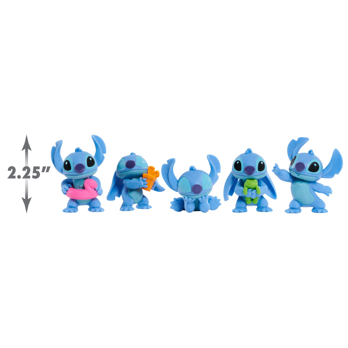 Stitch Pack De 5 Mini Figuras