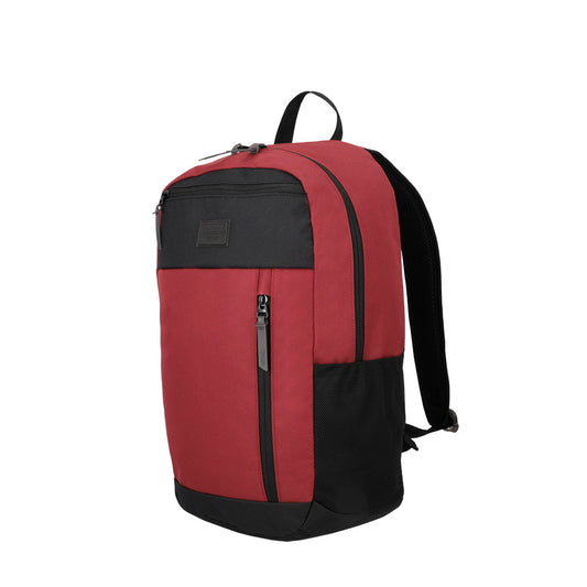 Mochila y porta notebook Saxoline 26lt Burdeo