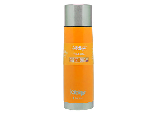 Termo Keep Bala 500 Ml Rubber - Amarillo