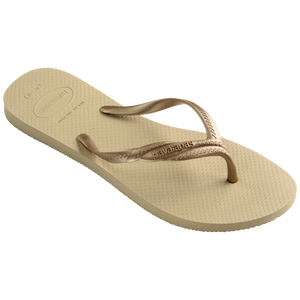 Sandalia Mujer Fantasia Havaiana Dorada