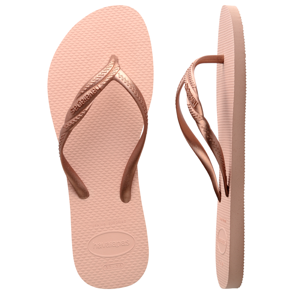 Sandalia Havaiana Modelo Fantasía - Mujer Rosa