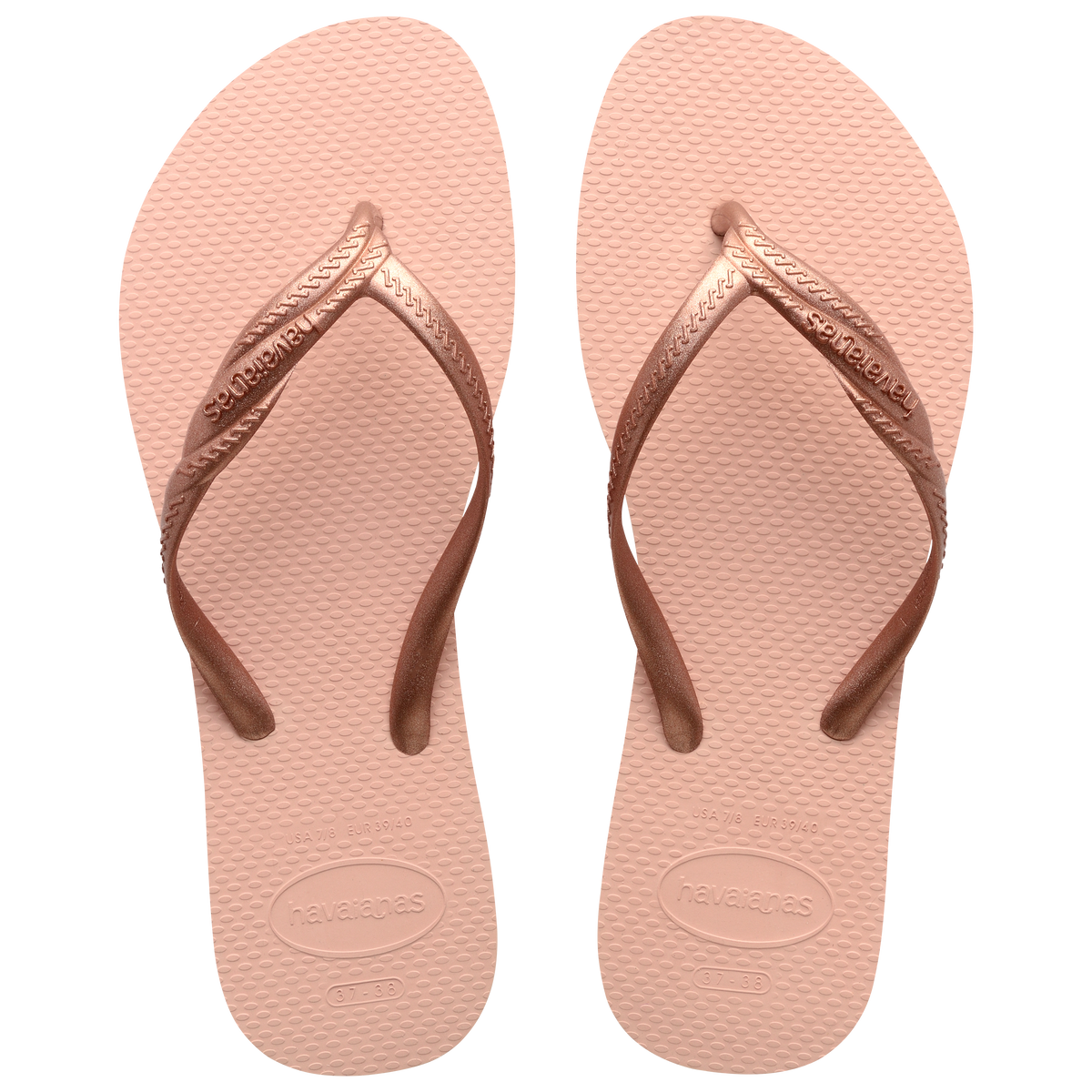 Sandalia Havaiana Modelo Fantasía - Mujer Rosa