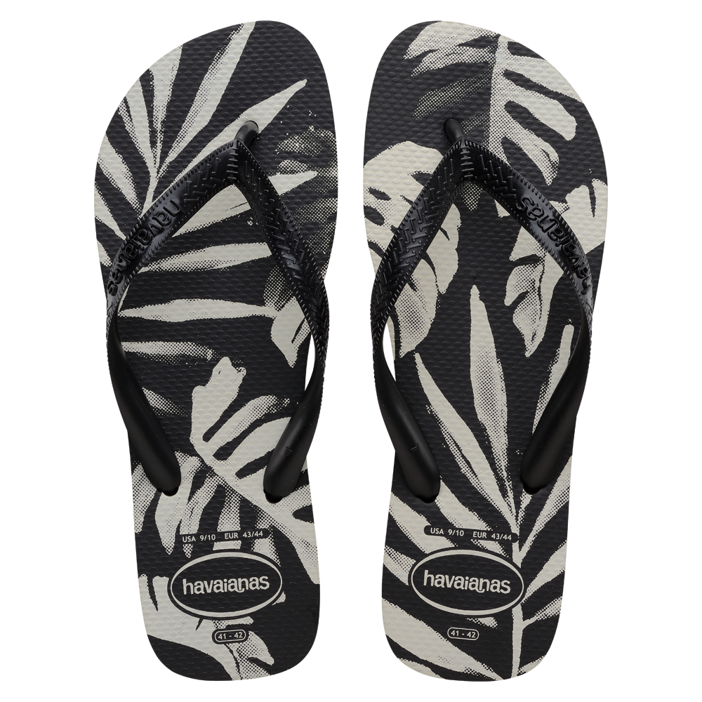 Sandalia Hombre Aloha Havaiana Negro