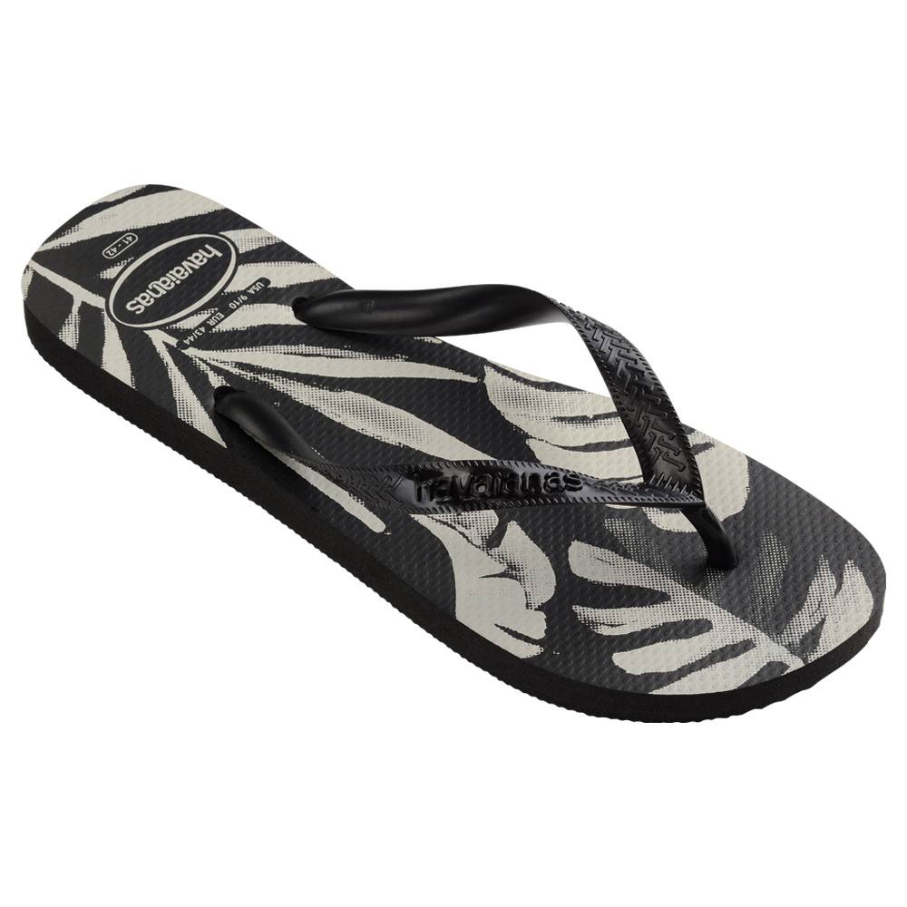 Sandalia Hombre Aloha Havaiana Negro