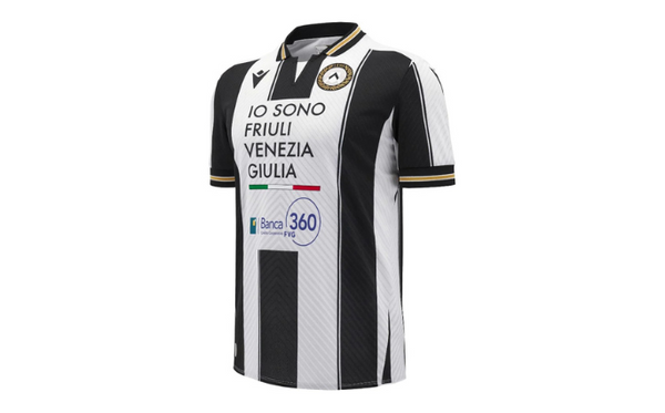 Camiseta Oficial Macron Udinese Calcio Local 24/25 Adulto