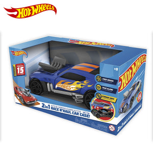 Hot Wheels Almacenaje Auto  2 En Uno