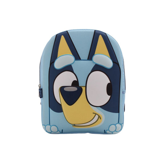 Mochila Infantil 3D Face Bluey