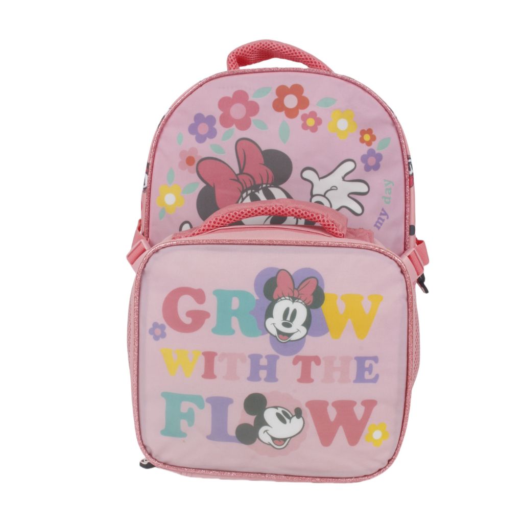 Pack Mochila Con Lonchera Minnie