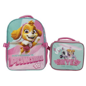 Pack Mochila Con Lonchera Paw Patrol Skye