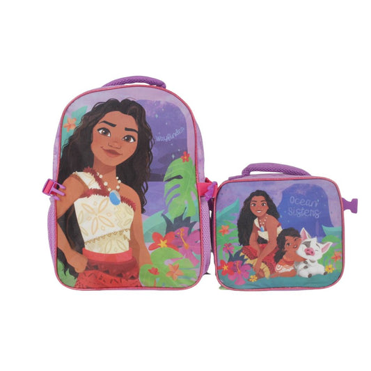 Pack Mochila Con Lonchera Moana