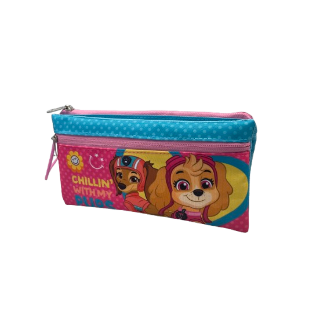 Estuche Doble Cierre Paw Patrol Niña 2 Diseños Surtidos