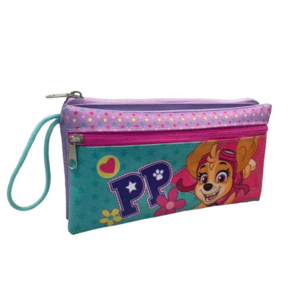 Estuche Doble Cierre Paw Patrol Niña 2 Diseños Surtidos