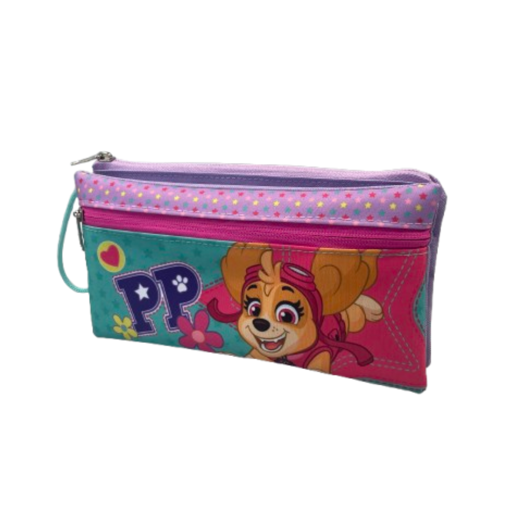 Estuche Doble Cierre Paw Patrol Niña 2 Diseños Surtidos