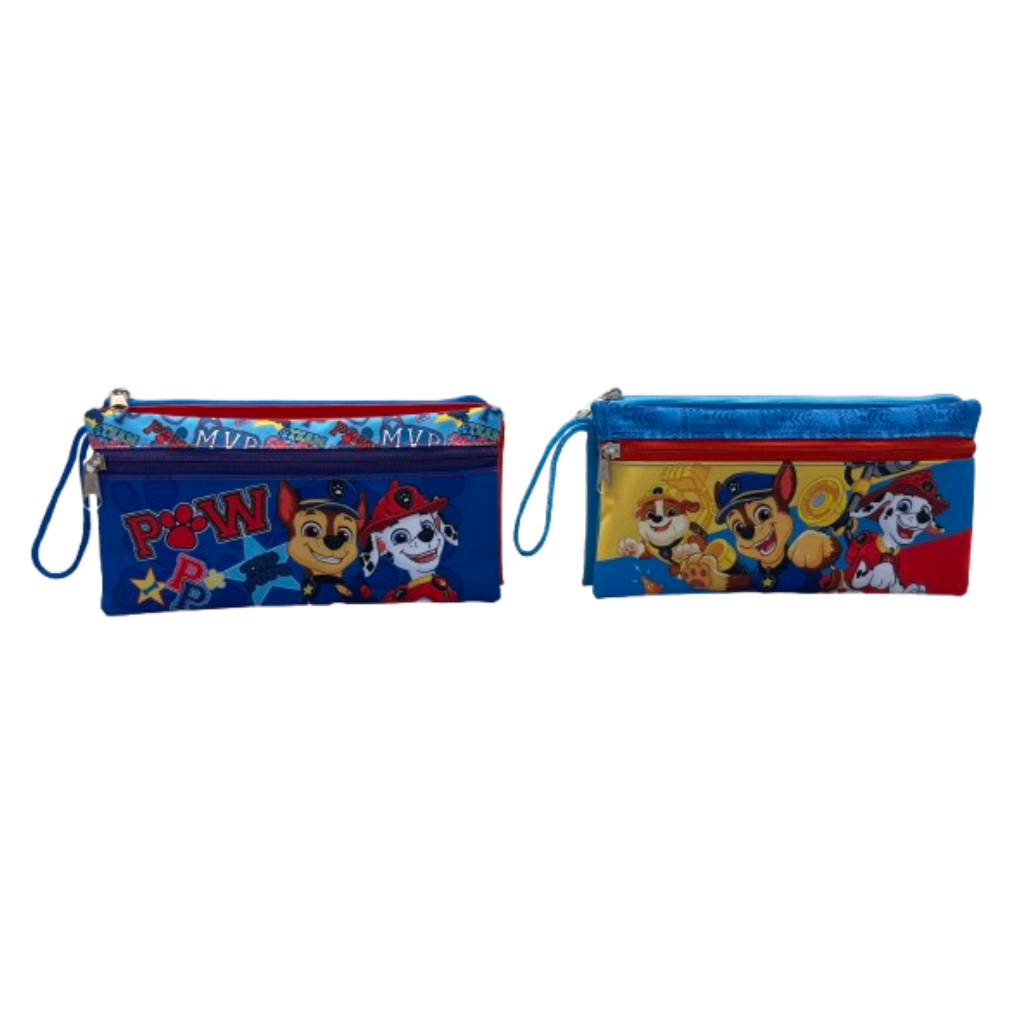 Estuche Doble Cierre Paw Patrol Niño 2 Diseños Surtidos