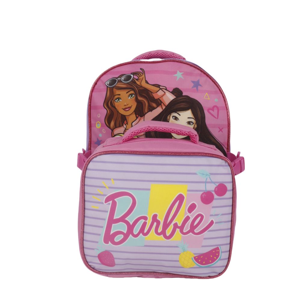 Pack Mochila Con Lonchera Barbie