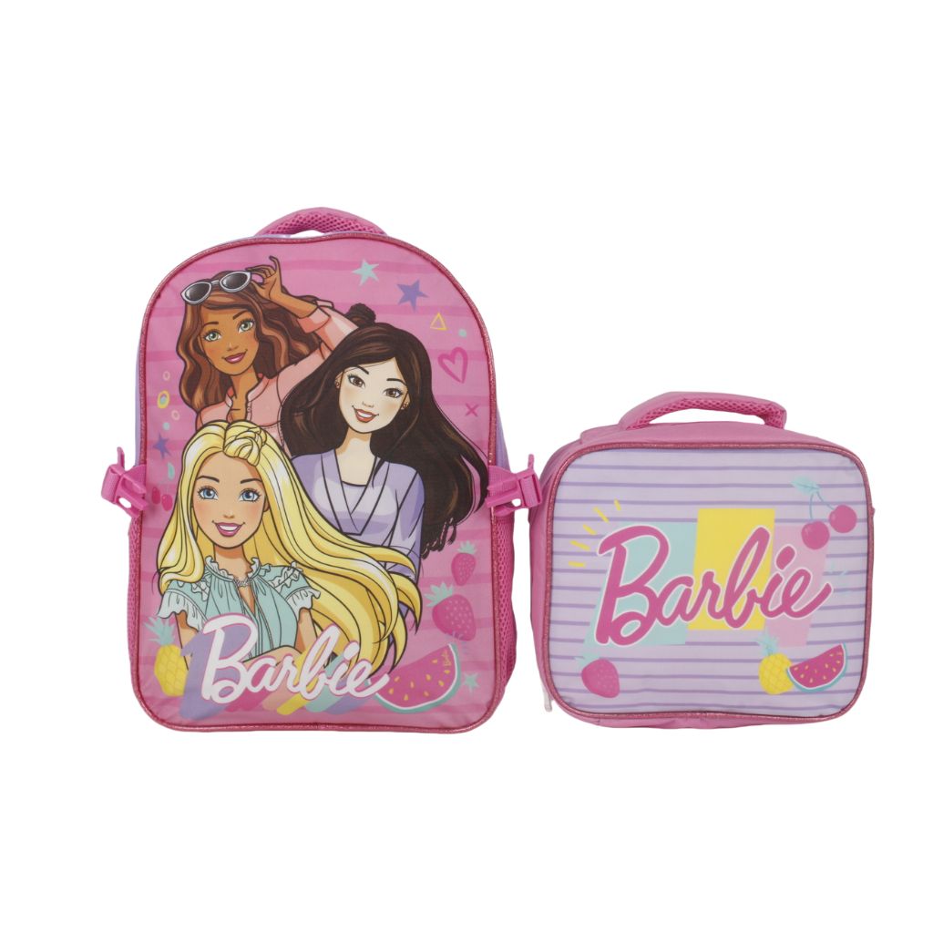 Pack Mochila Con Lonchera Barbie