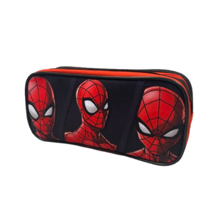 Estuche Satin Doble Cierre Spiderman