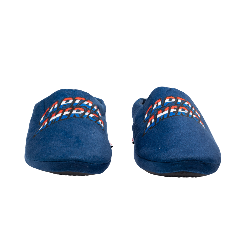 Pantufla Hombre Capitán América Azul