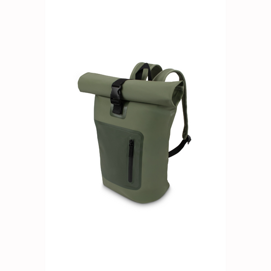 Mochila Cooler Impermeable 15Lt Verde Musgo