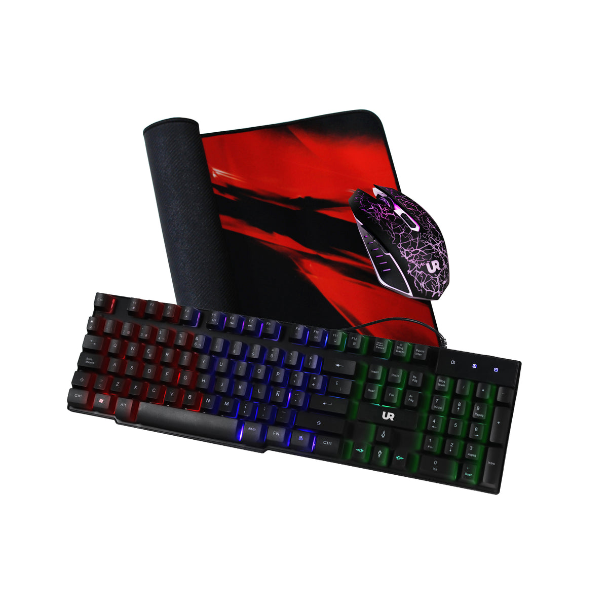 Kit Gamer 3 en 1: Pad + Teclado + Mouse