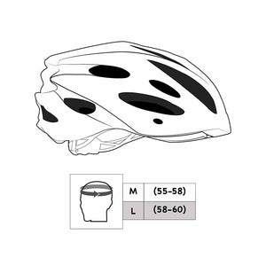 Casco Sport Negro/Naranjo L OW