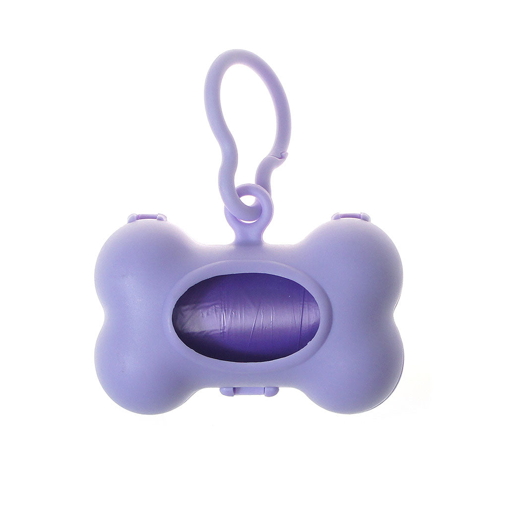 Dispensador Con 20 Bolsas Morado