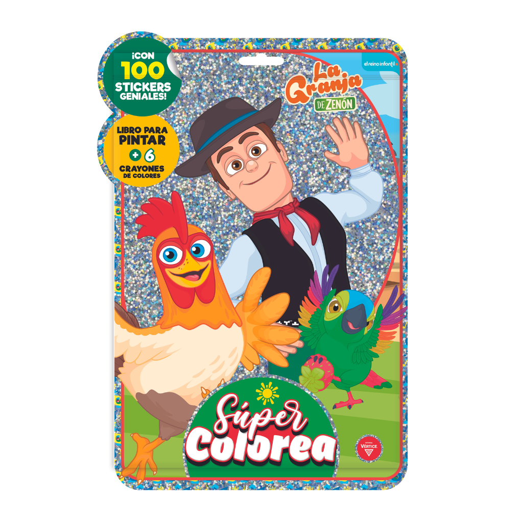 Super Colorea La Granja De Zenón