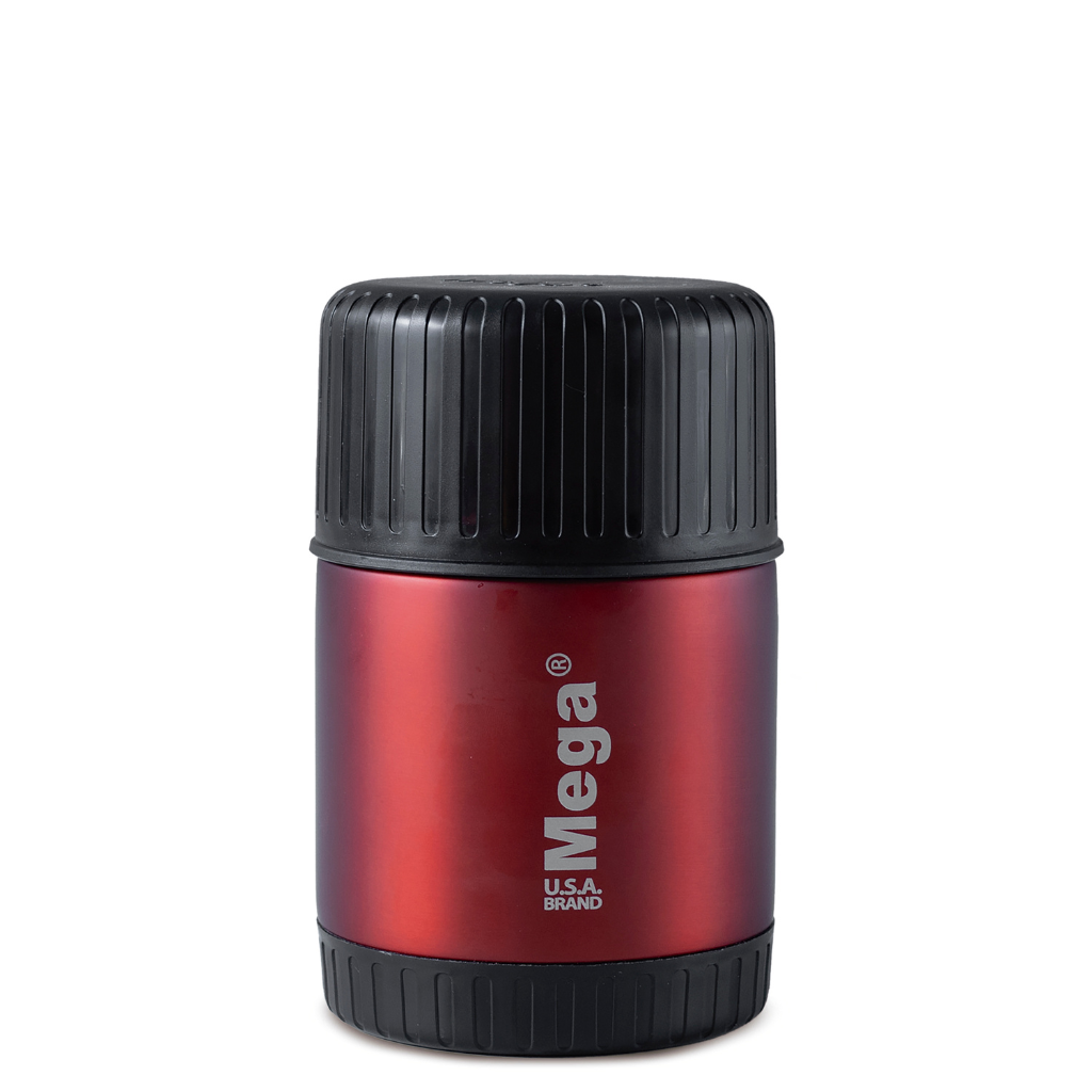 Termo Magnum Steel Comida Acero 0.5L Rojo Mega