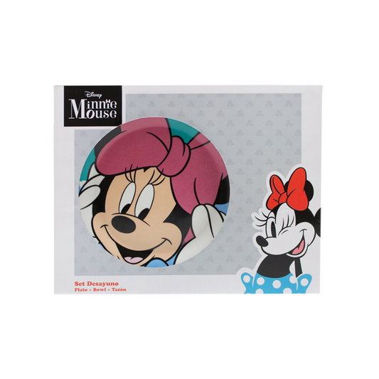 Set Desayuno 3Pcs Licencias Minnie