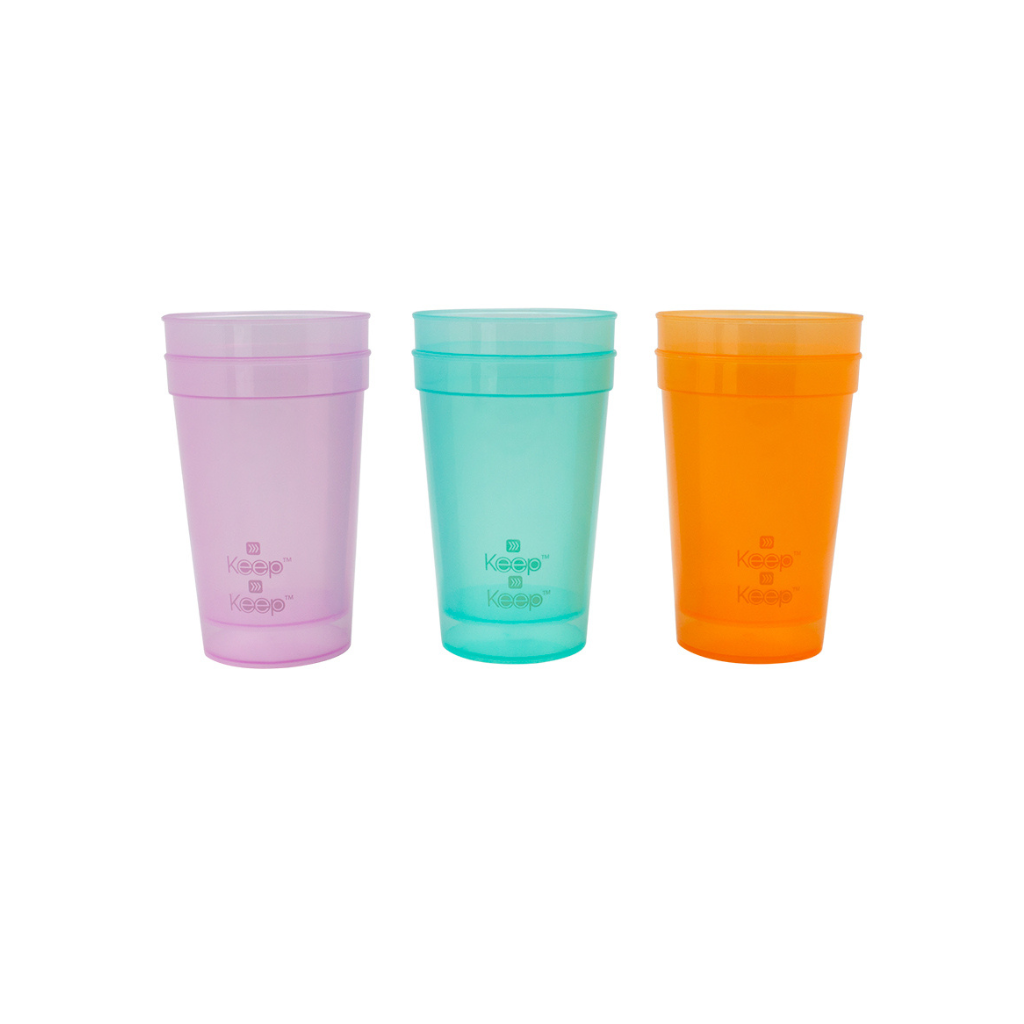 Set 6 Vasos Pp 500 Ml Keep