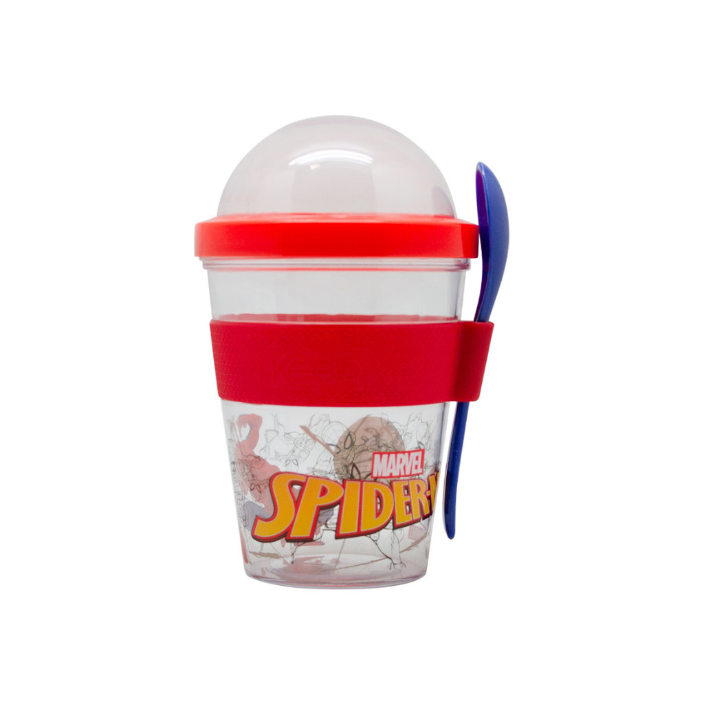 Vaso Yogurt Licencias Spiderman