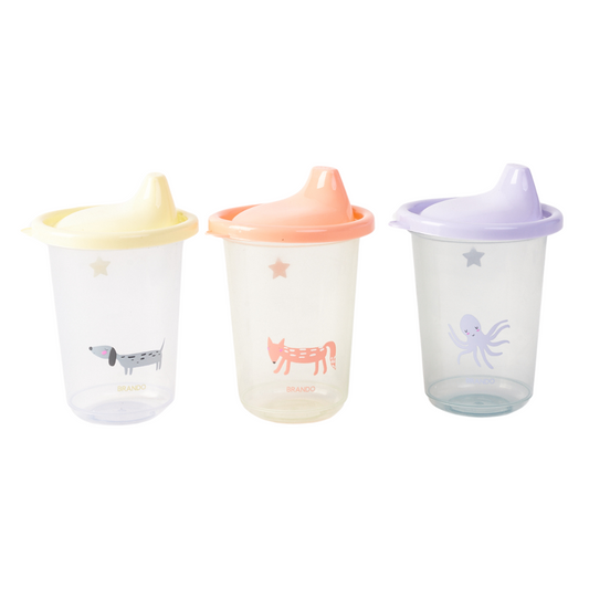 Set Tres Vasos Infantil Brando