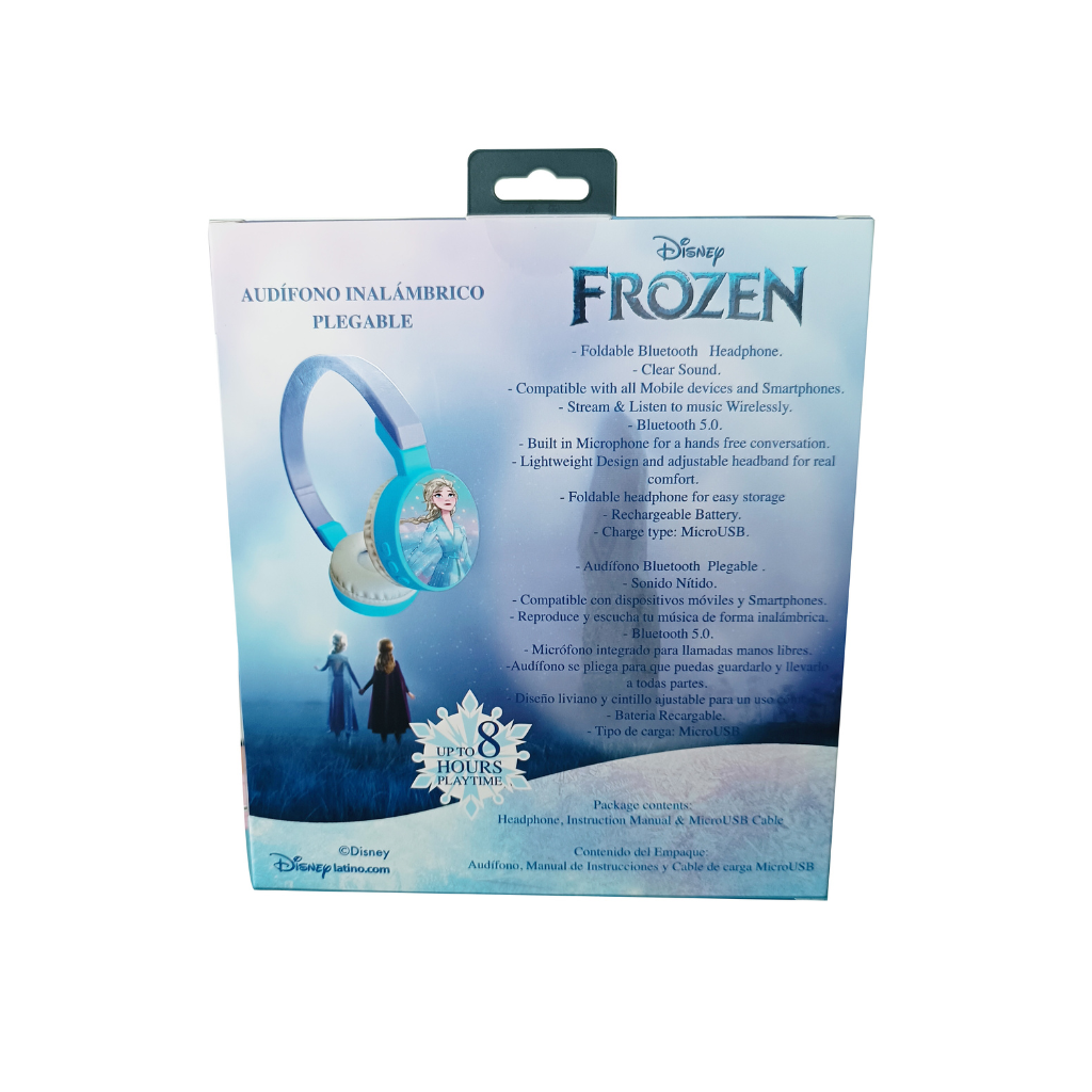 Audífonos Inalamb Bluetooth Disney Frozen