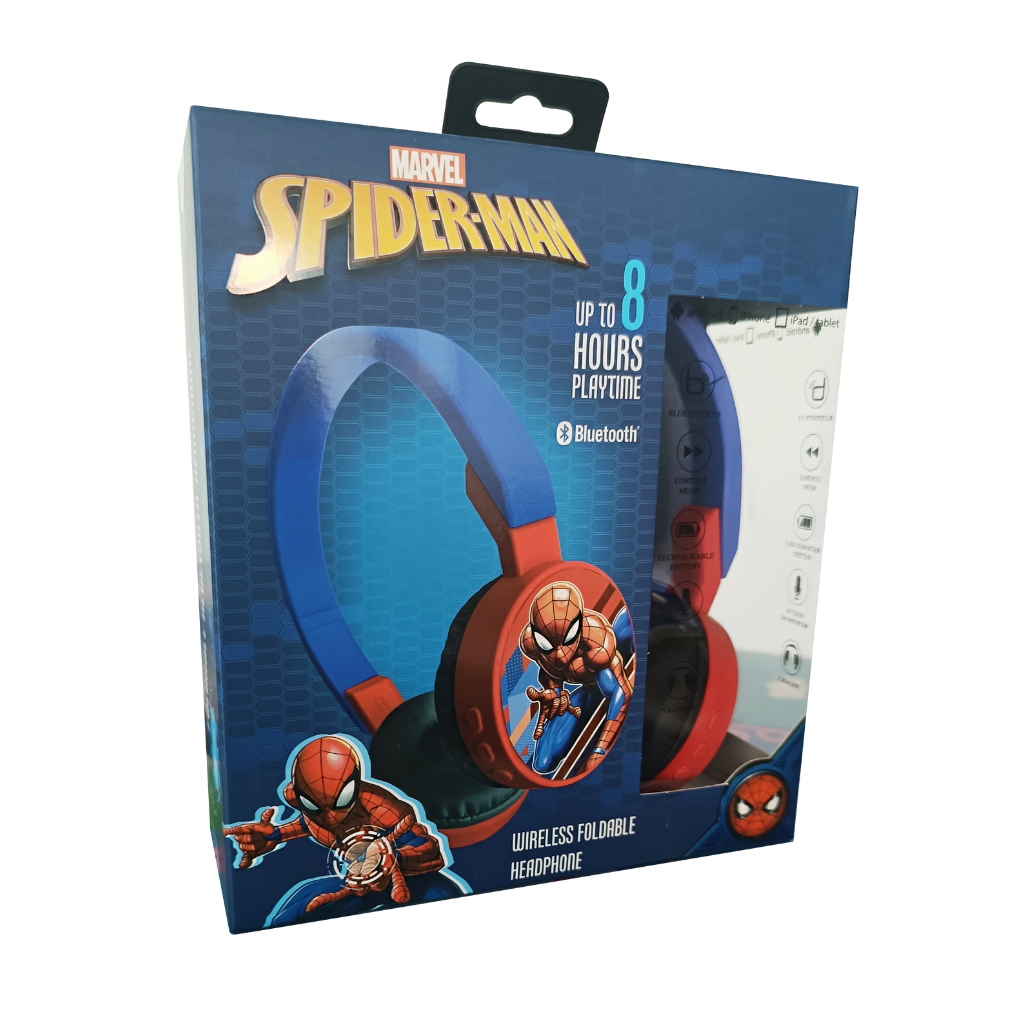 Audífonos Inalamb Bluetooth Disney Spiderman