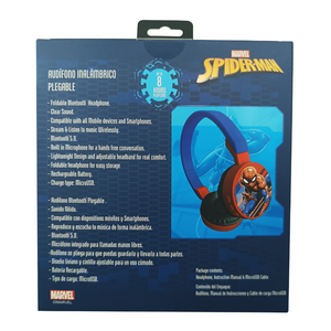 Audífonos Inalamb Bluetooth Disney Spiderman