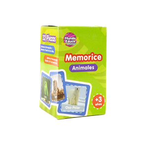 Set 3 Memorice - Animales, Fruta Y Verduras, Objetos - Mundo Educa