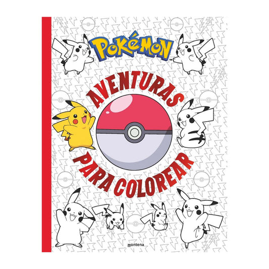 Pokémon. Aventuras Para Colorear