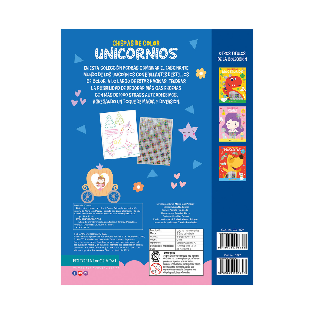 Chispas De Color - Unicornios