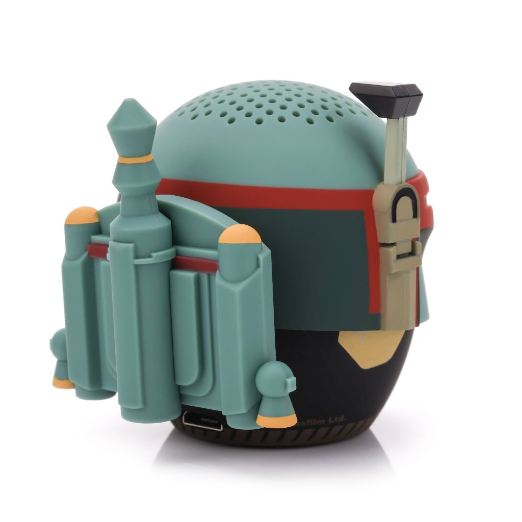 Parlante Bluetooth Portátil Bitty Boomers Boba Fett Star Wars