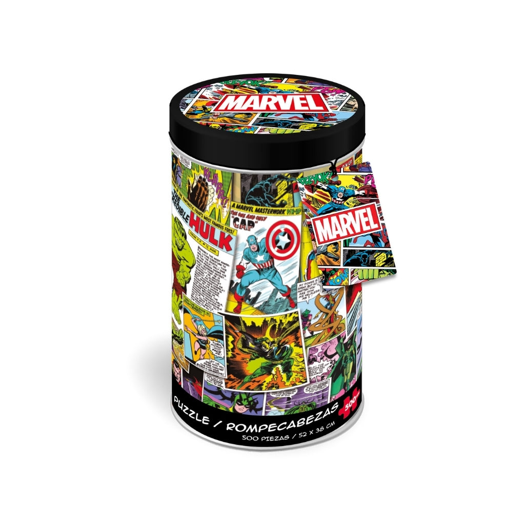 Puzzle 500 Piezas Tubo 2 Mod. Marvel Comic