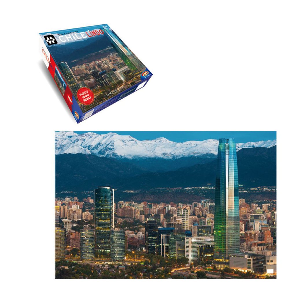 Puzzle 1.000 Piezas Ciudades De Chile