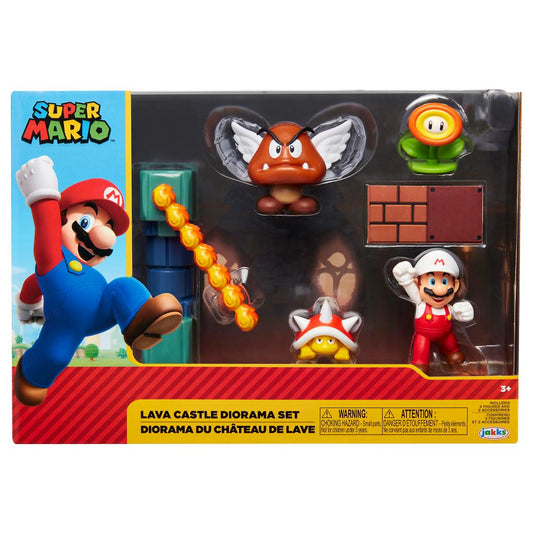 Set Castillo De Lava Super Mario