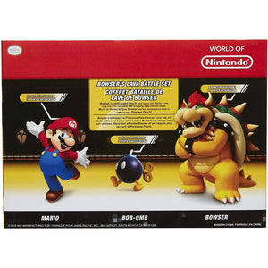 Super Mario Diorama Set Mario Vs. Bowser