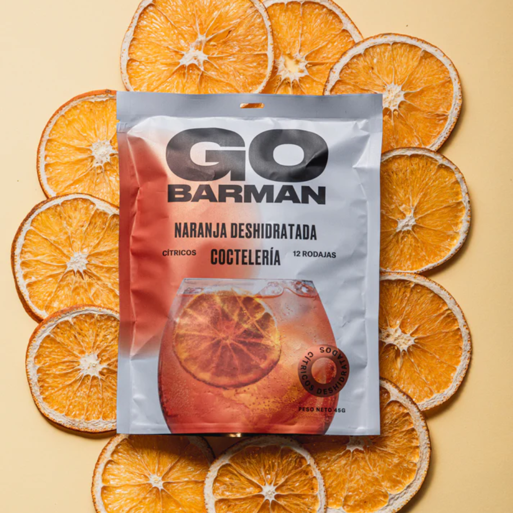 Blister Cítrico Naranja Deshidratada - Go Barman